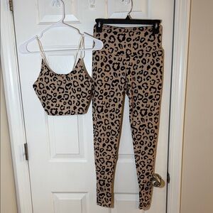 Leopard Print Women's Jumpsuit